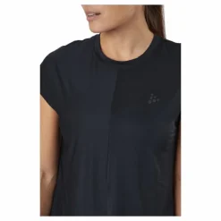 Core Charge Rib Tee W Black