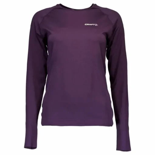 Core Dry Active Comfort Ls W Dk Plum