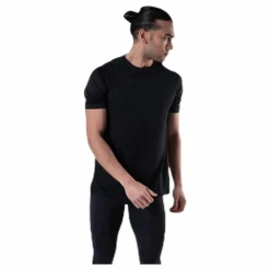 Core Essence SS Mesh Tee Black