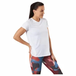 Core Essence SS Mesh Tee White
