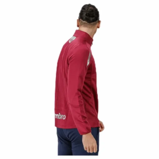 Core Sweat Half Zip Red