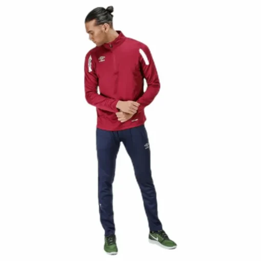Core Sweat Half Zip Red