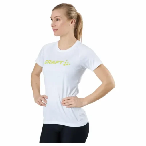 Core Unify Logo Tee W White