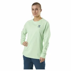 Cotton Sweatshirt Blue/Green