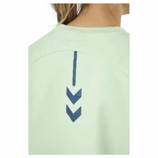 Cotton Sweatshirt Blue/Green