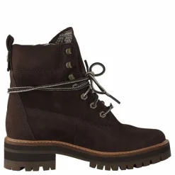 Courmayeur Valley Yellow Boot Dark Walnut