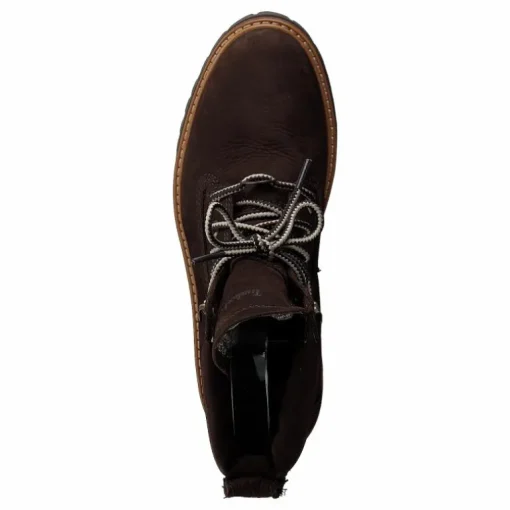 Courmayeur Valley Yellow Boot Dark Walnut