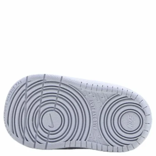 Court Borough Low 2 Baby/Toddler Shoes WHITE/WHITE-WHITE