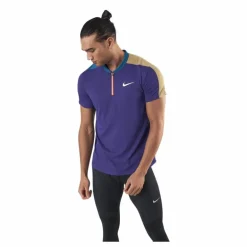 Court Breathe Slam Polo Purple/Green