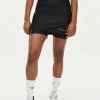 Court Jersey Skort Black