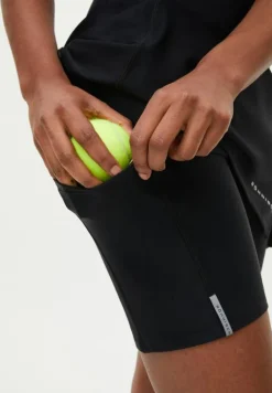 Court Jersey Skort Black