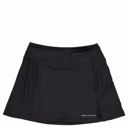 Court Jersey Skort Black