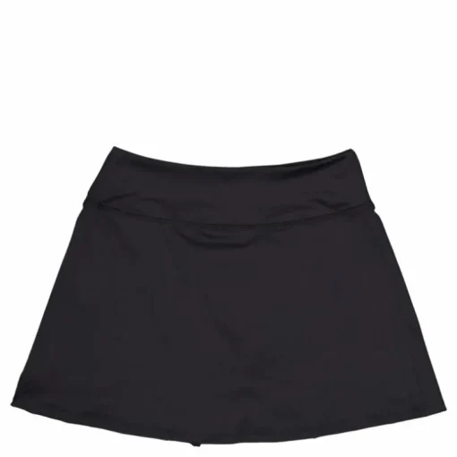 Court Jersey Skort Black