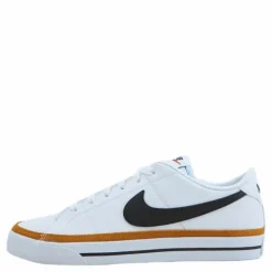 Court Legacy Next Nature Women's Shoes WHITE/BLACK-DESERT OCHRE-TEAM ORANGE