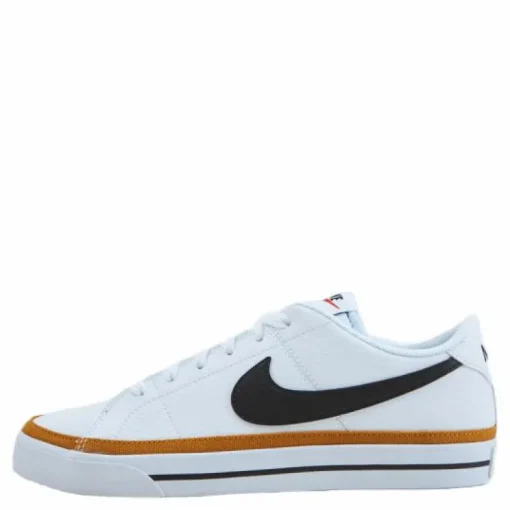 Court Legacy Next Nature Women's Shoes WHITE/BLACK-DESERT OCHRE-TEAM ORANGE