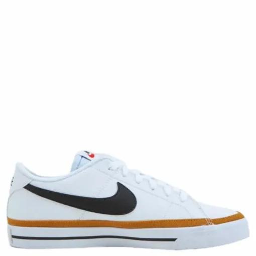 Court Legacy Next Nature Women's Shoes WHITE/BLACK-DESERT OCHRE-TEAM ORANGE