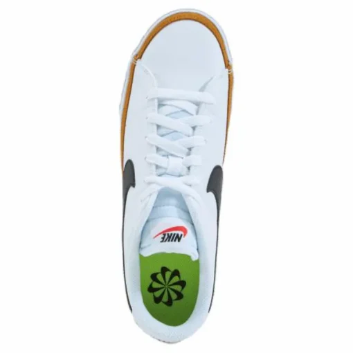 Court Legacy Next Nature Women's Shoes WHITE/BLACK-DESERT OCHRE-TEAM ORANGE