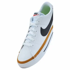 Court Legacy Next Nature Women's Shoes WHITE/BLACK-DESERT OCHRE-TEAM ORANGE