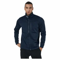 Crew Fleece Jacket Blue