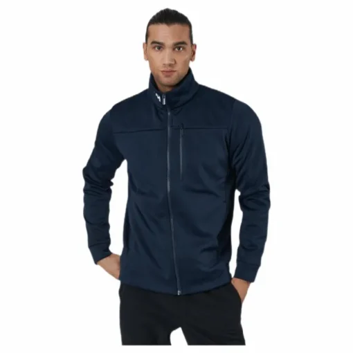 Crew Fleece Jacket Blue