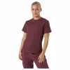 Crew Neck Regular Burgundy