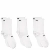 Crew Socks 3 Pack White/black