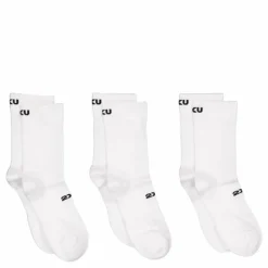 Crew Socks 3 Pack White/black