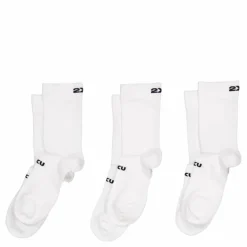 Crew Socks 3 Pack White/black