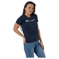 Crewneck T-Shirt Blue
