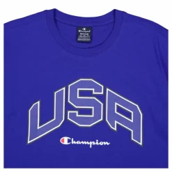 Crewneck T-shirt Mazarine Blue