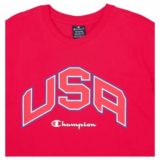 Crewneck T-shirt True Red