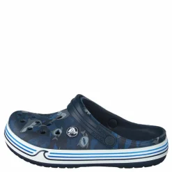 Crocband Shark Clog Kids Navy
