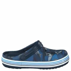 Crocband Shark Clog Kids Navy
