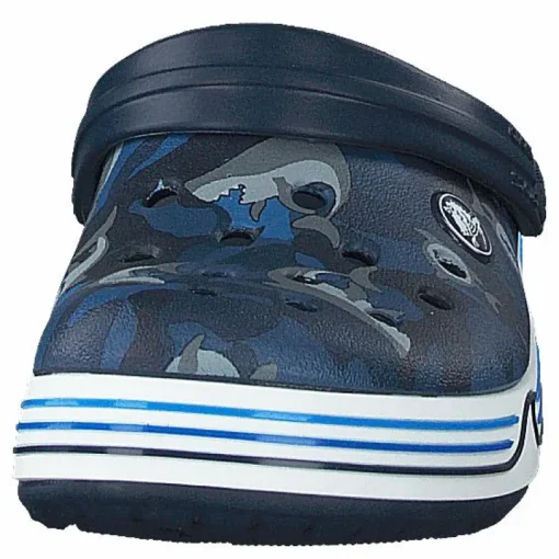 Crocband Shark Clog Kids Navy