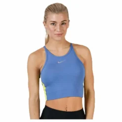 Crop Tank Surf Blue/Yellow