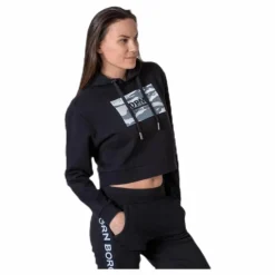 Cropped Dpm Hood Black