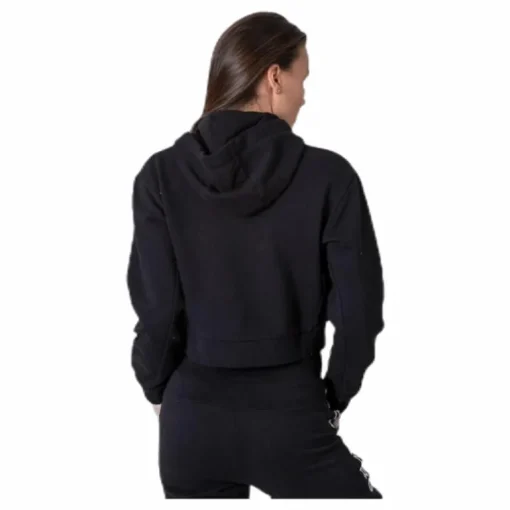 Cropped Dpm Hood Black