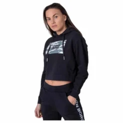 Cropped Dpm Hood Black