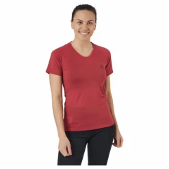 Cross Rebel Ss Tee W Earth Red