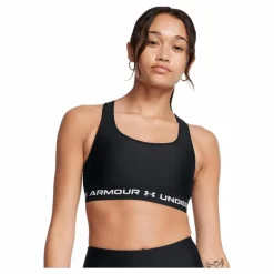 Crossback Mid Bra Black
