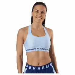 Crossback Mid Bra Blue