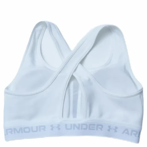 Crossback Mid Bra White