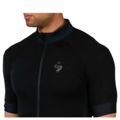 Crossfire Merino SS Jersey M Black