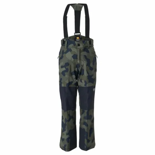 Cube Bib Pant Jr Camo Dark Khaki