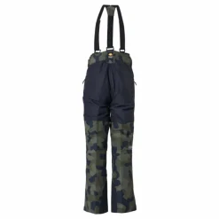 Cube Bib Pant Jr Camo Dark Khaki
