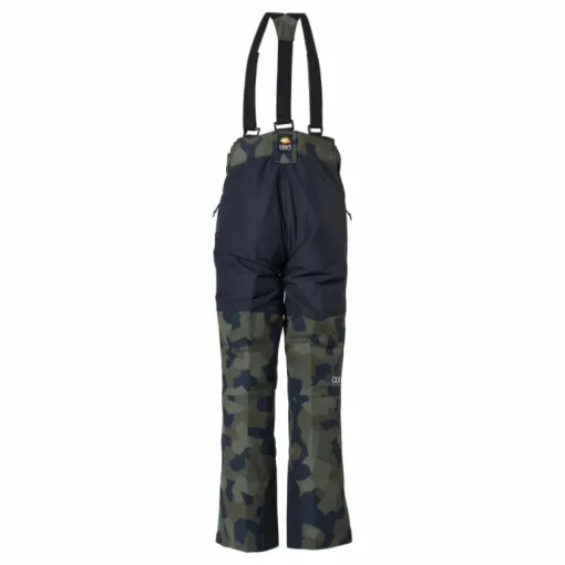 Cube Bib Pant Jr Camo Dark Khaki