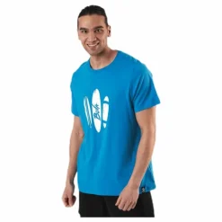 Curl Tee Blue