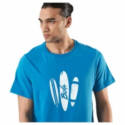 Curl Tee Blue