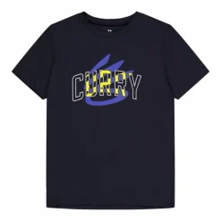 Curry Logo Tee Black
