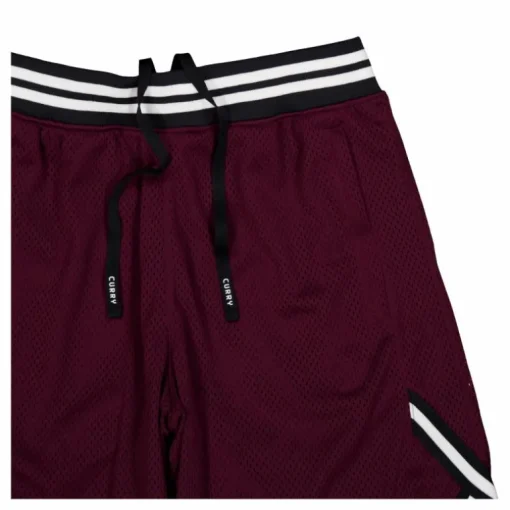 Curry Mesh Short 3 Dark Maroon